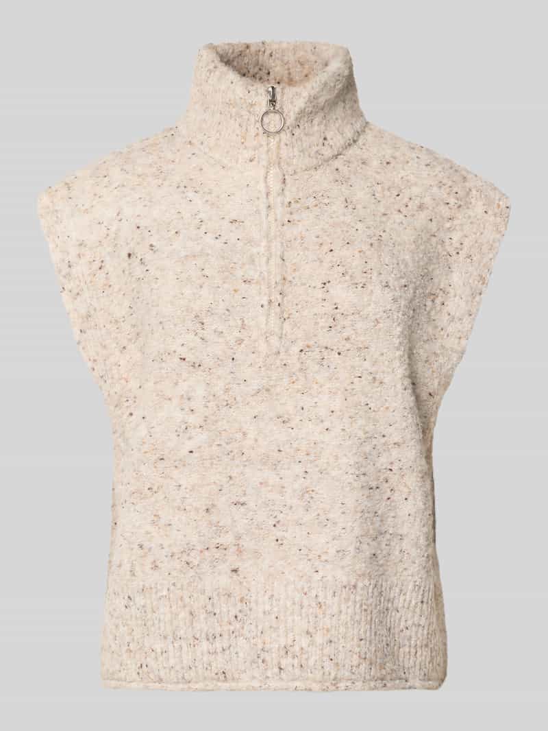 FREE QUENT Gebreide pullover met opstaande kraag model 'Grsnemes'