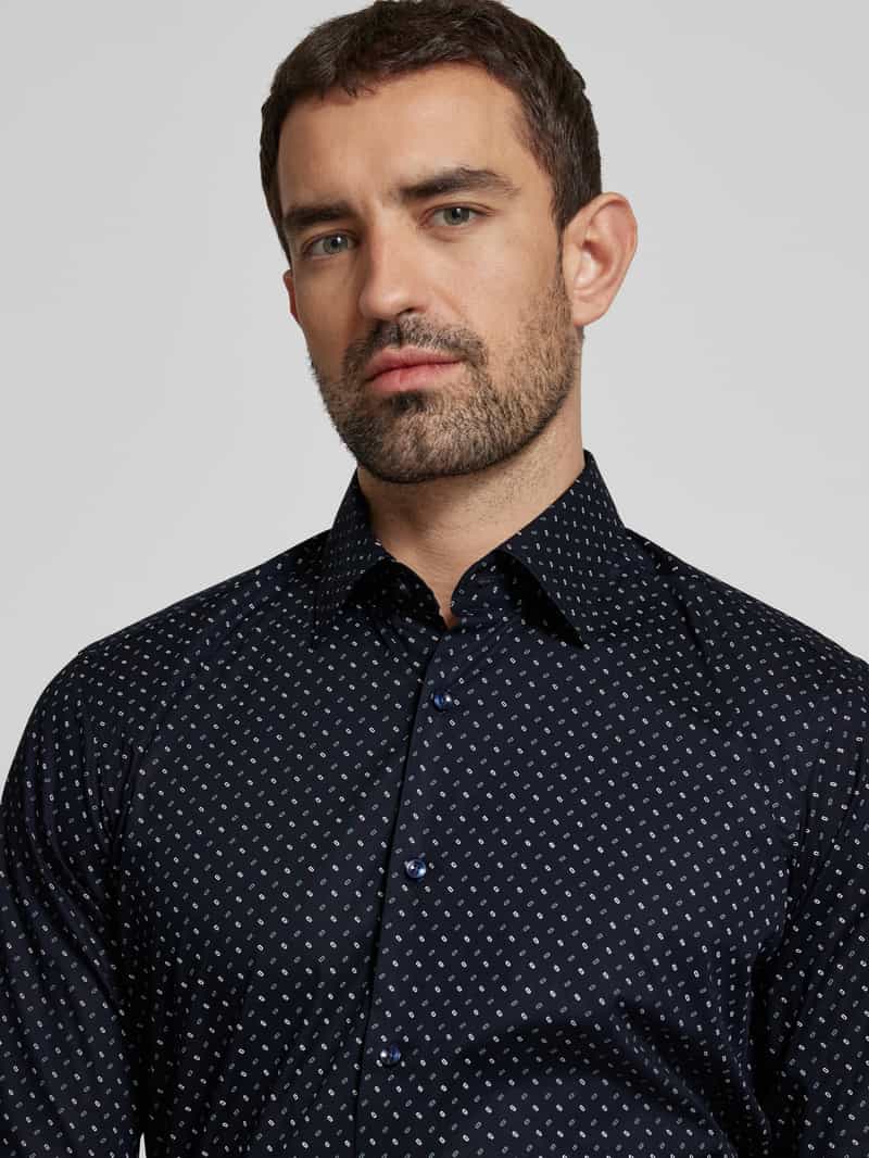 Boss Regular fit zakelijk overhemd met kentkraag model 'Joe'