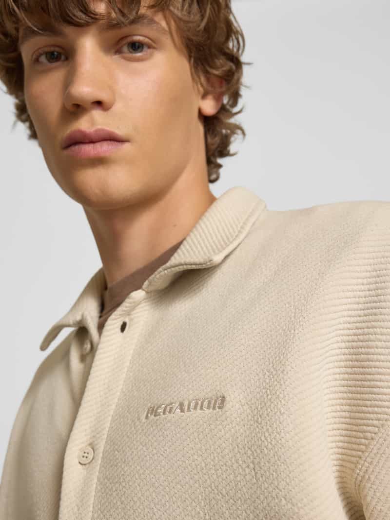 Pegador Relaxed fit overhemdjack met steekzakken model 'Tate'