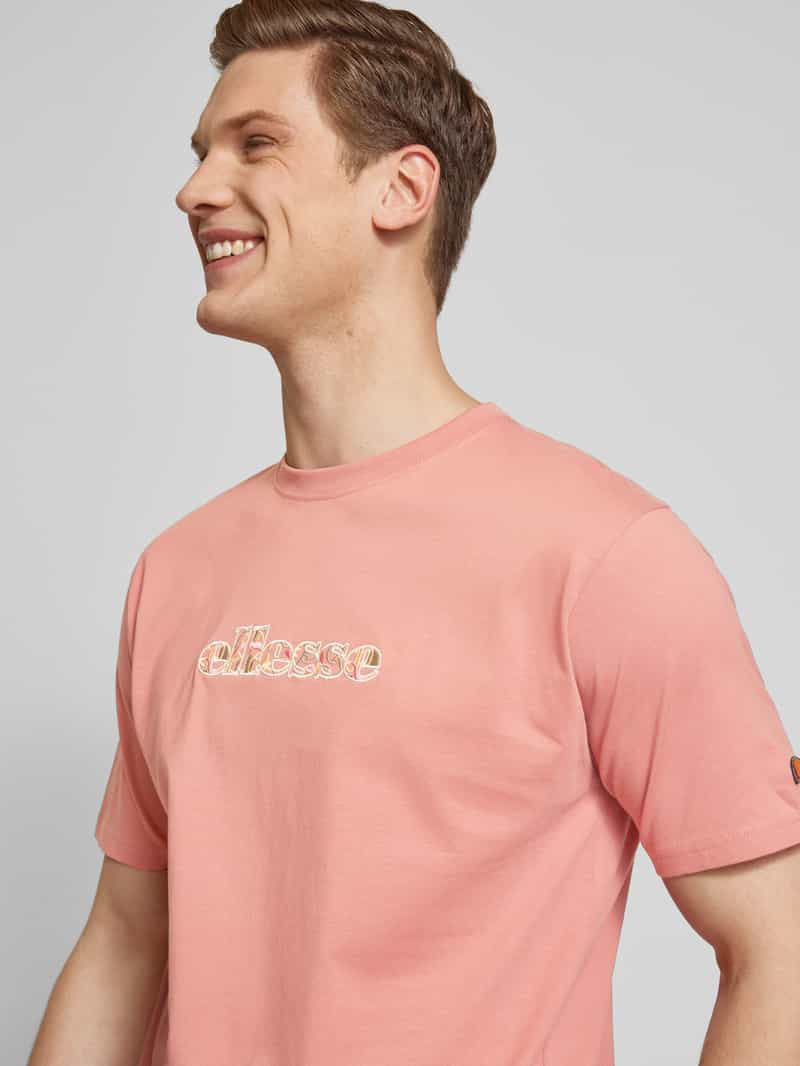 Ellesse T-shirt met labelstitching model 'MARLO'