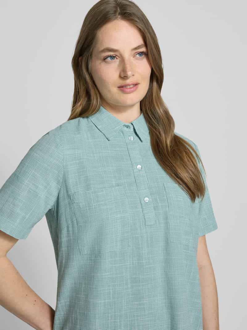 Tom Tailor Regular fit blousejurk van puur katoen