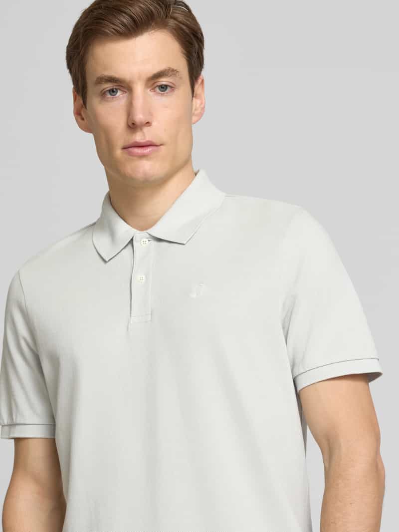 ECOALF Regular fit poloshirt met logostitching model 'TEDANALF'