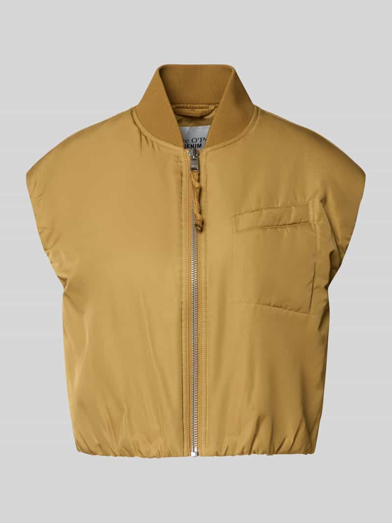 Regular fit Bodywarmer met College-look Kraag