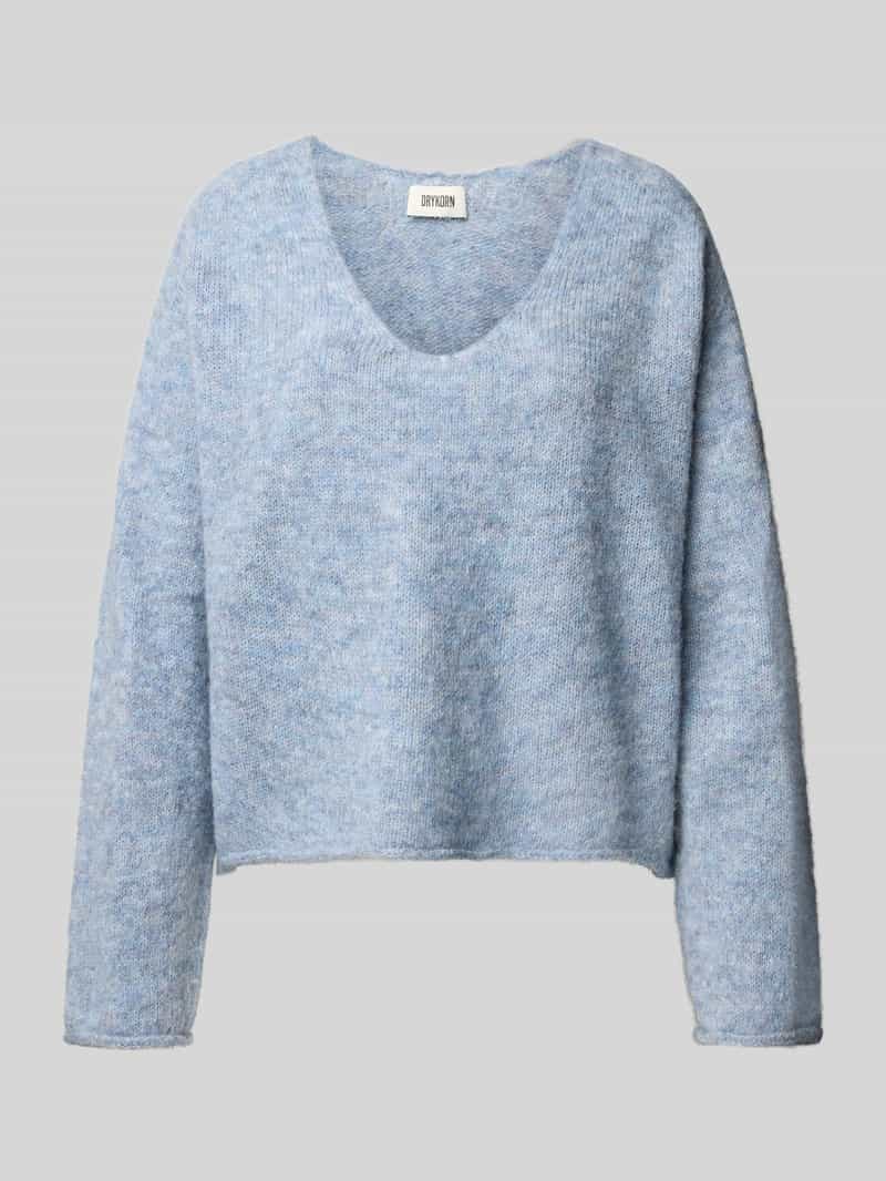 drykorn Gebreide pullover van alpacamix met V-hals model 'SOMAIJA'