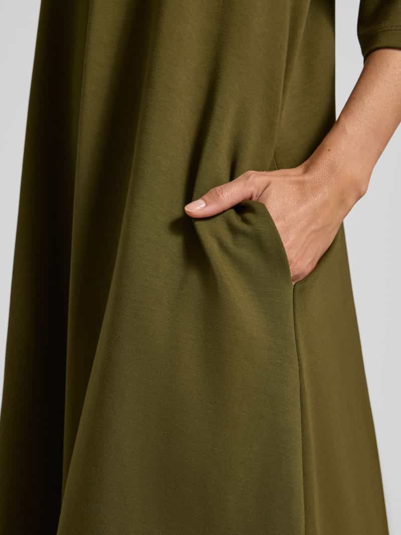 Soyaconcept Knielange jurk met ronde hals model 'BANU'