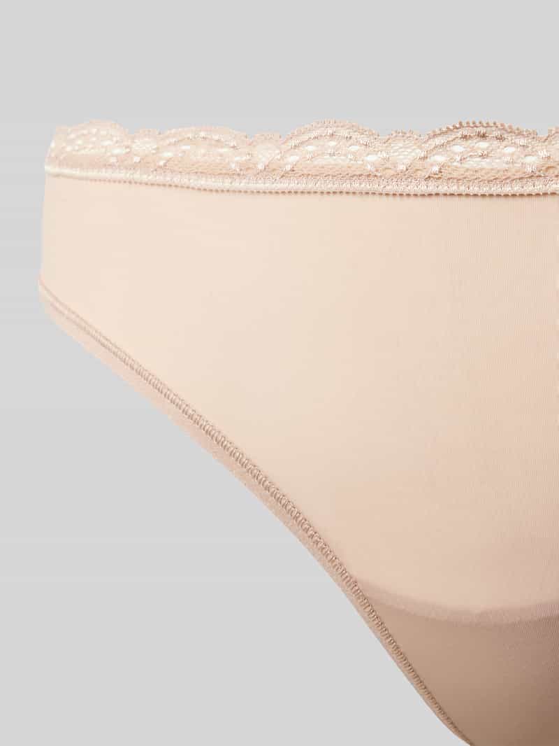 Calvin Klein Underwear String met kantgarnering
