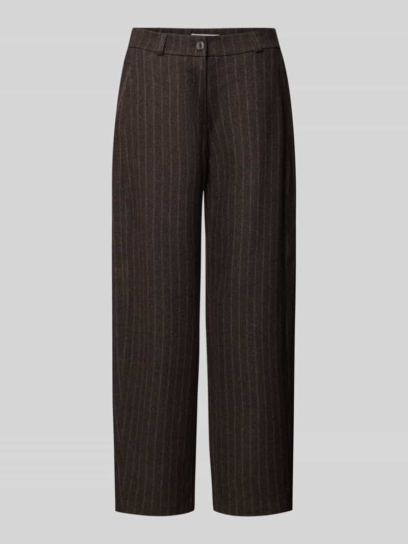 Raphaela by Brax Dames Chino  Style PEGGY O MARRONE, donkerbruin, maat 38