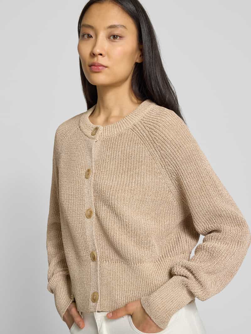 Opus Cardigan met ronde hals model 'Dolpine'