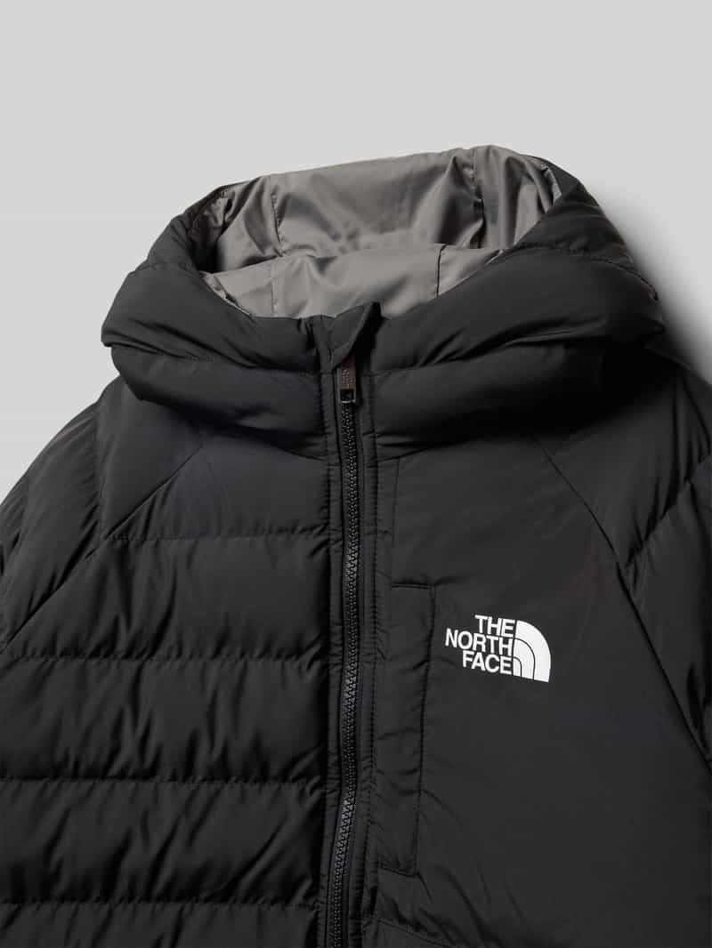 The North Face Gewatteerd jack met labelprint