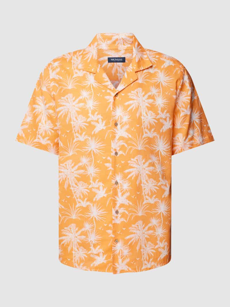 Vrijetijdsoverhemd met all-over motief MCNEAL