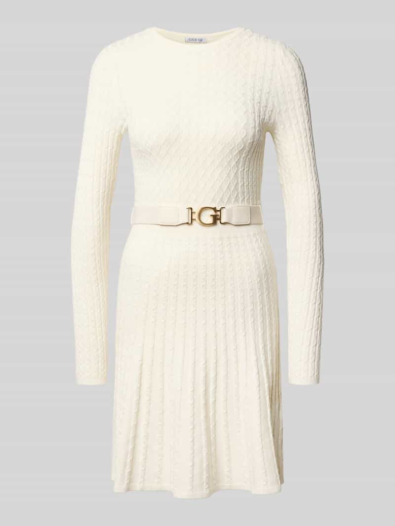 Guess Knielange jurk met tailleriem