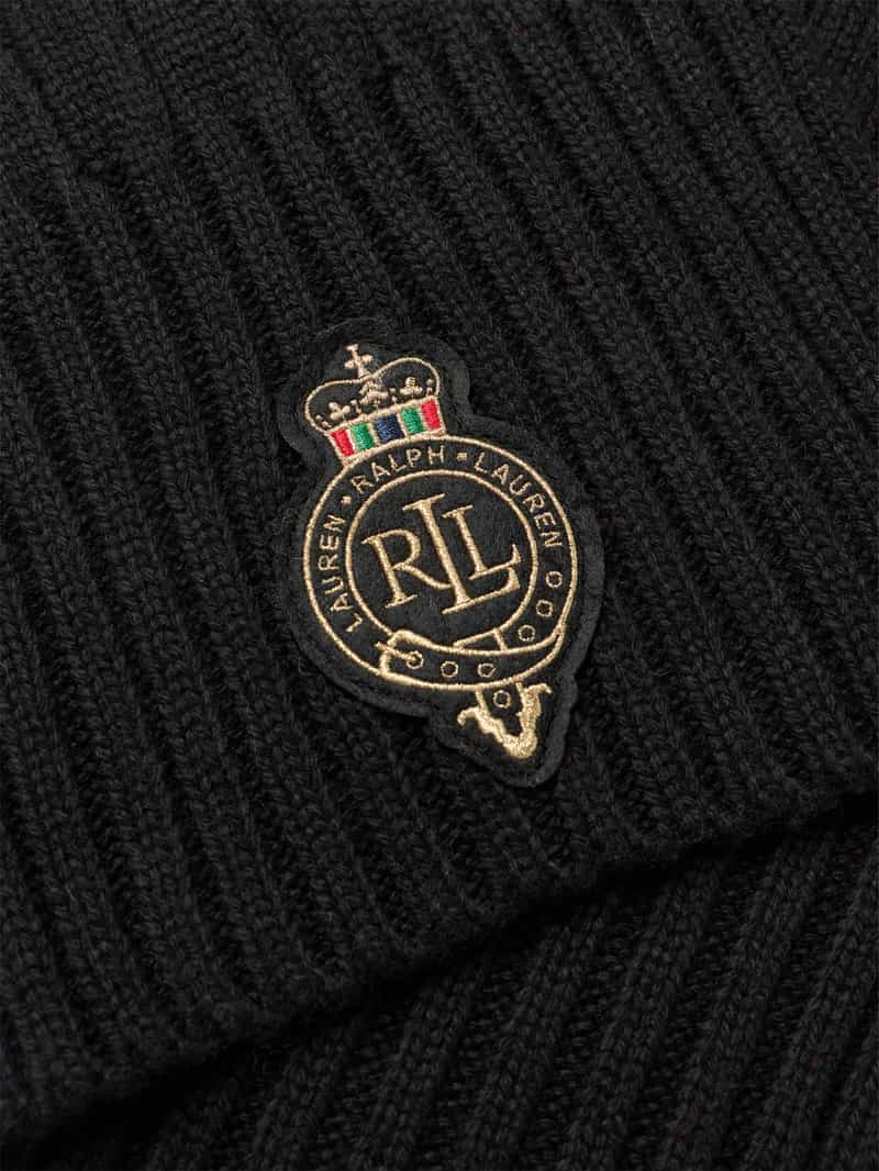 Lauren Ralph Lauren Sjaal met labeldetail