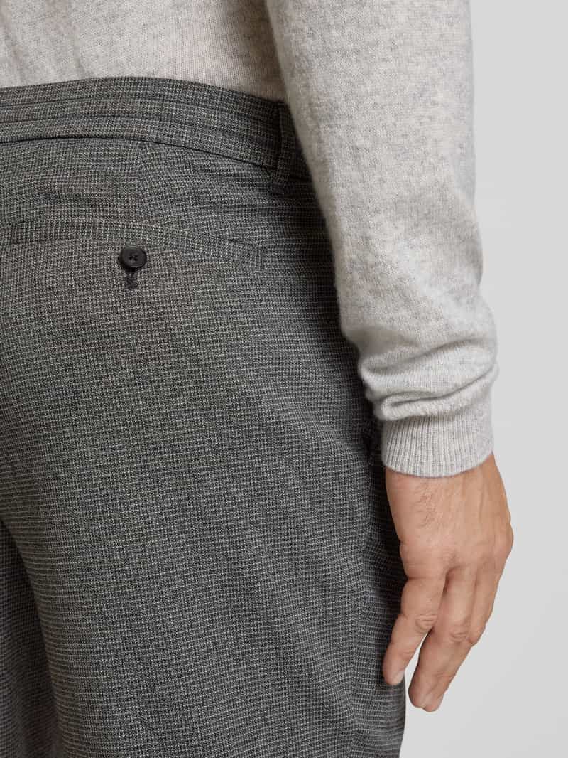 Selected Homme Regular fit broek met bandplooien model 'LEROY'