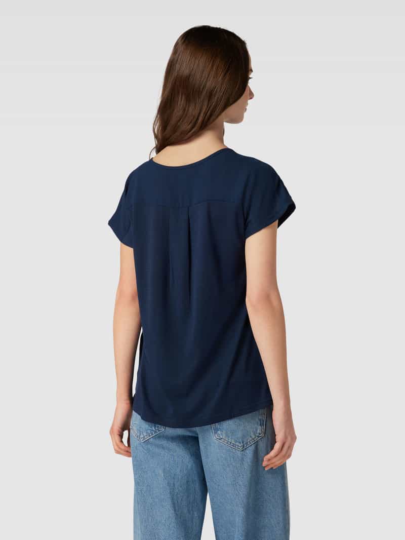 Blouseshirt met V-hals, model 'ZAWOV' Fransa