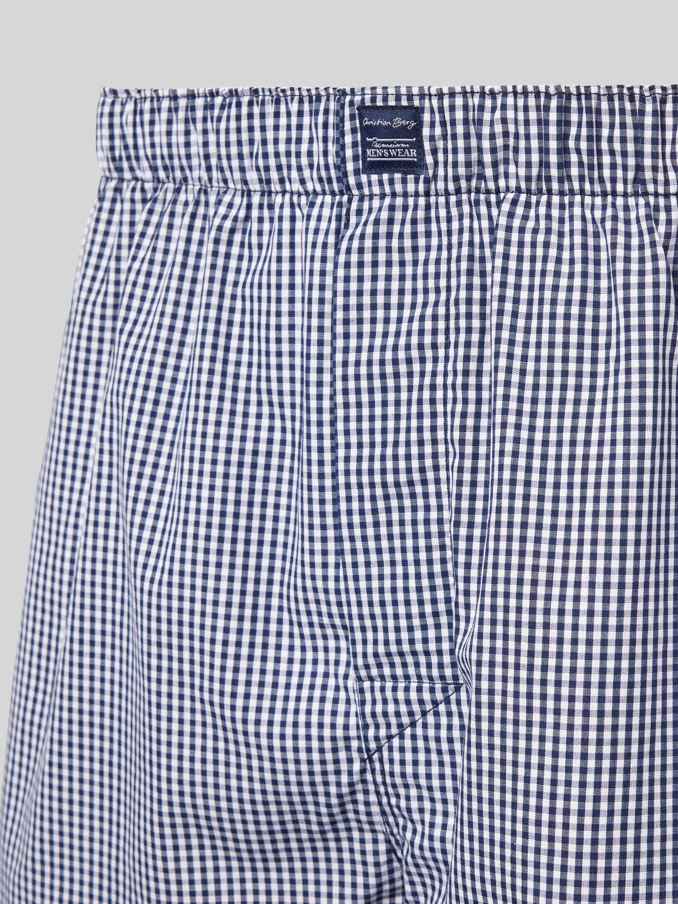 Christian Berg Men Relaxed fit boxershort met labelpatch in een set van 2 stuks