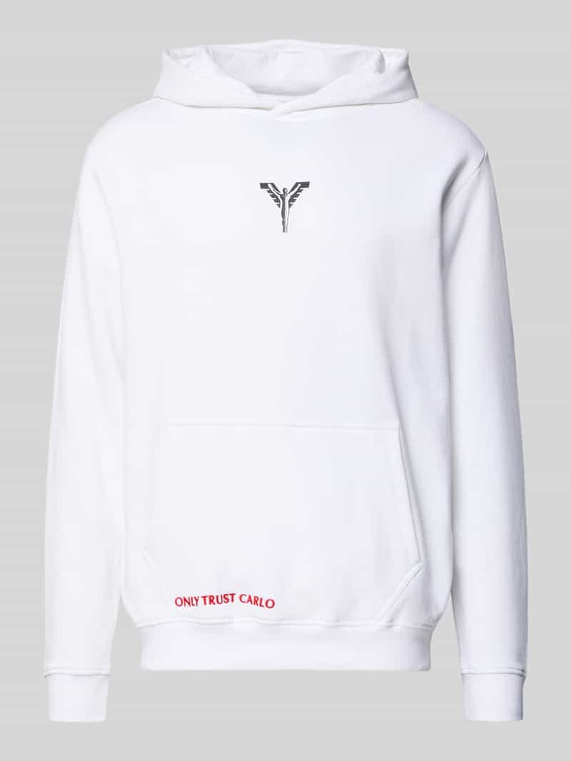 carlo colucci Hoodie met capuchon