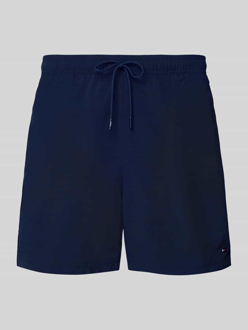 Tommy Hilfiger Regular fit zwembroek met logostitching