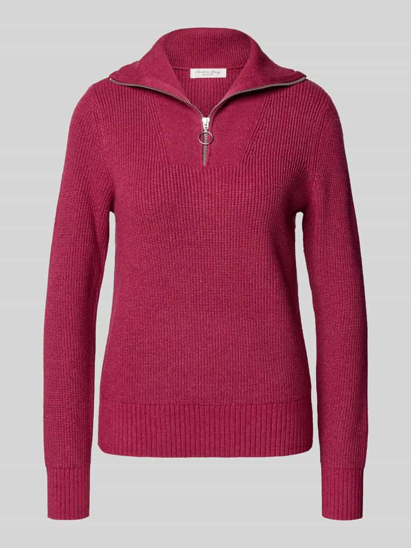 Christian Berg Woman Gebreide pullover met schipperskraag