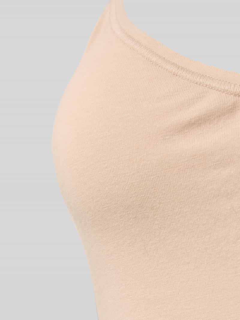 Sloggi Top met afgeronde V-hals