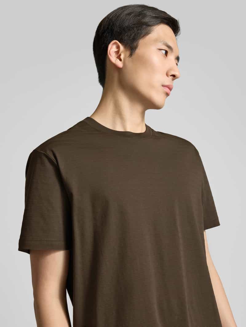 Armani Exchange T-shirt met labeldetail