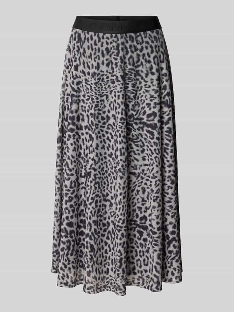 comma Midirok in all-over look met elastische band