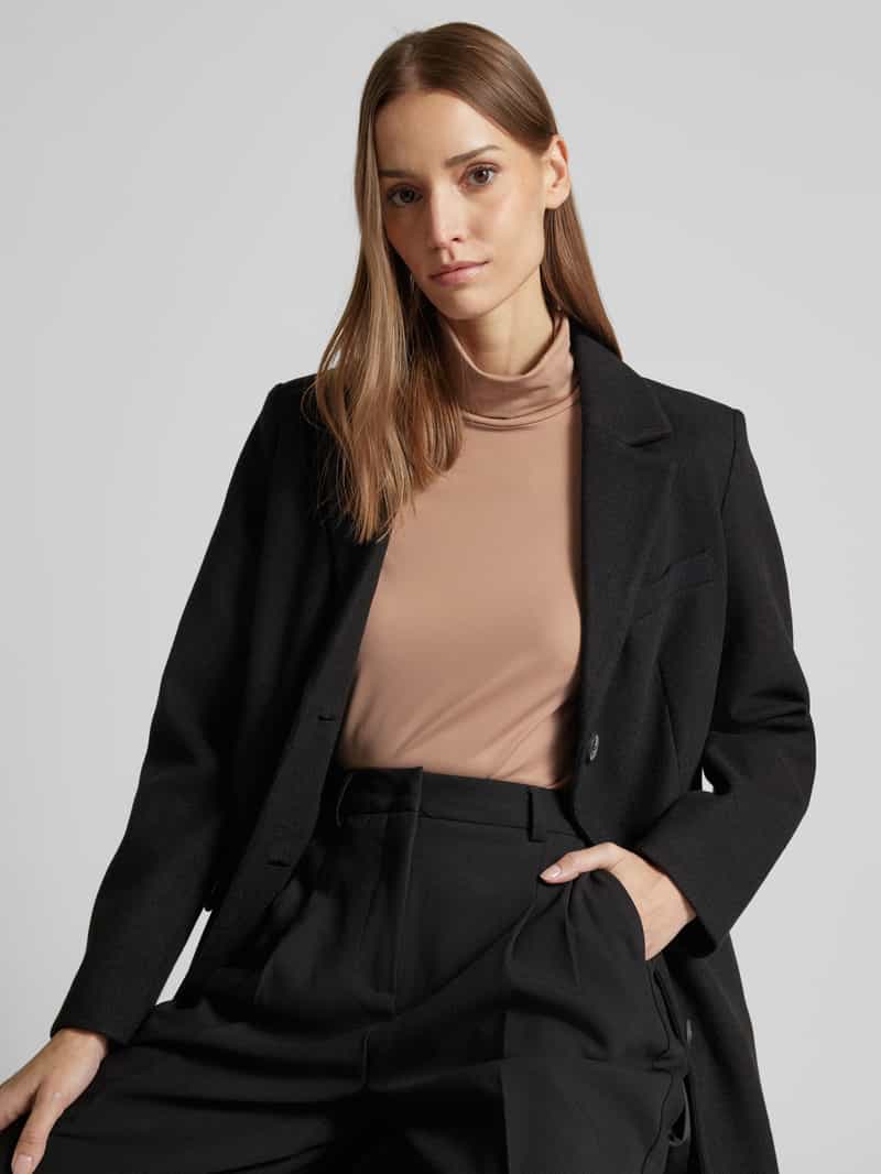 Christian Berg Woman Slim fit shirt met lange mouwen en col
