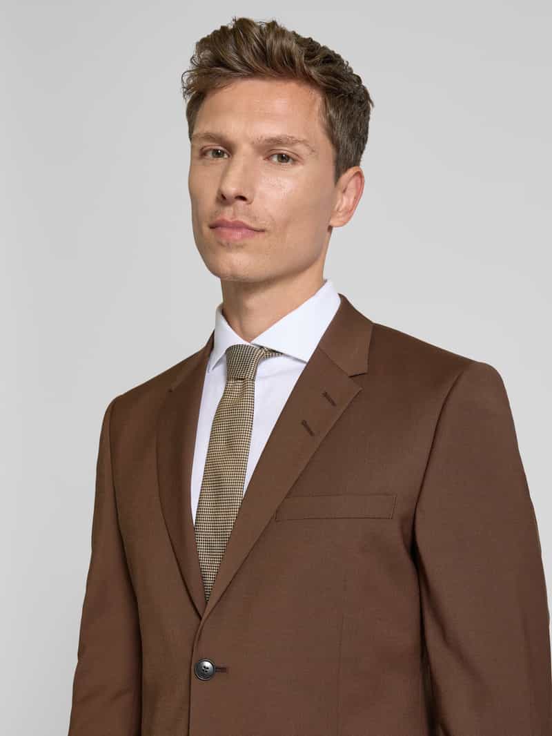 Tiger Of Sweden Slim fit 2-knoops colbert met klepzakken model 'Jamie'