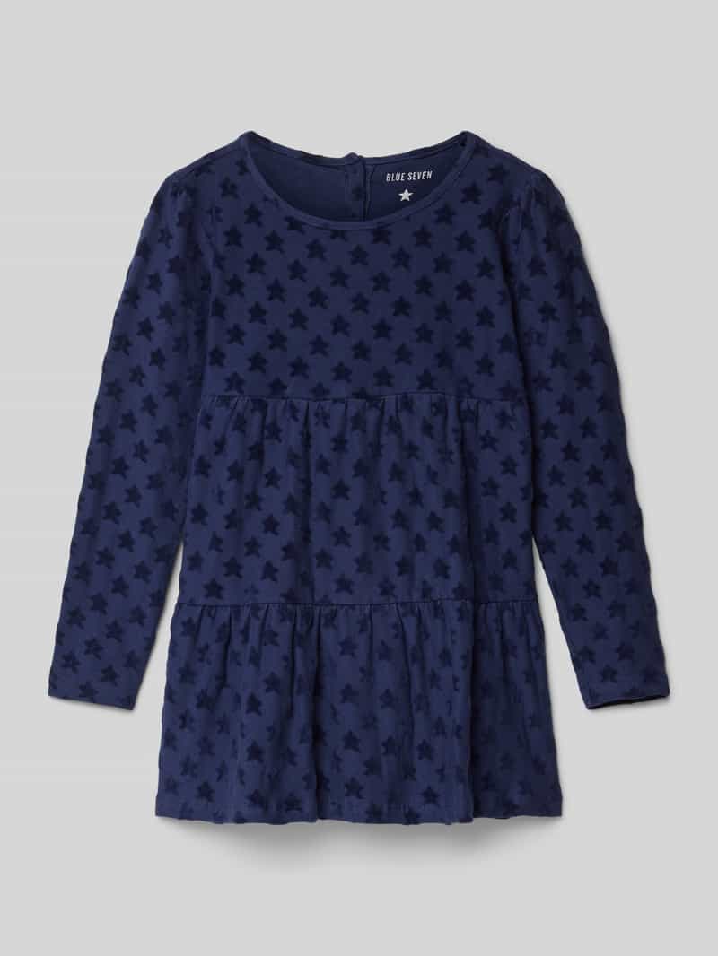 BLUE SEVEN Jurk in laagjeslook