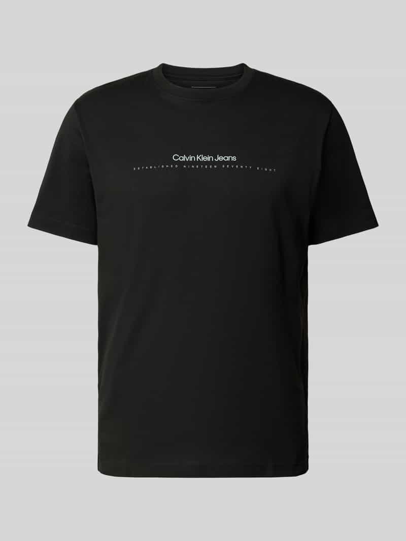 Calvin Klein Jeans T-shirt met labelprint