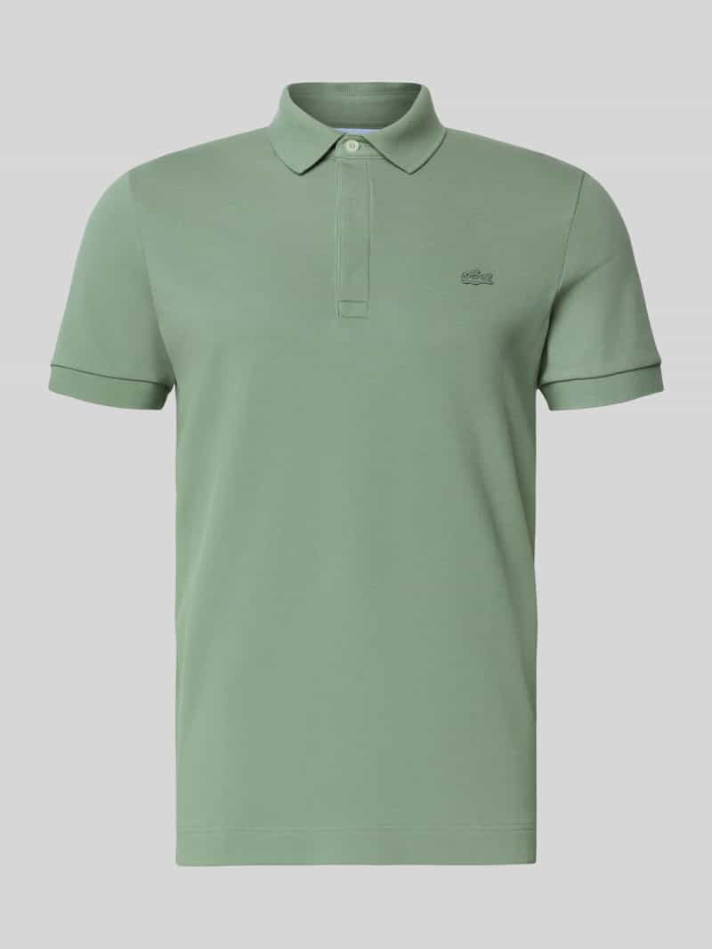 Lacoste Regular fit poloshirt van katoenmix