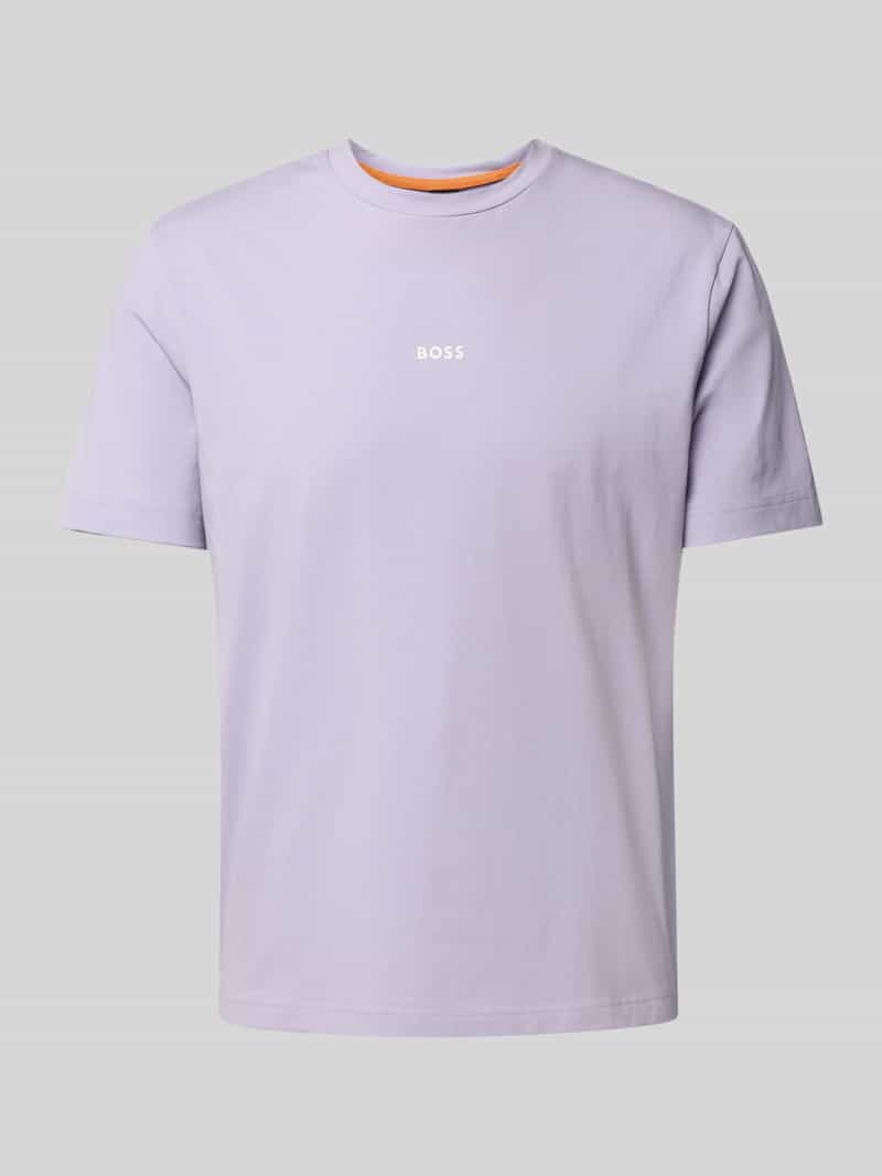 Boss Orange T-shirt met labelprint