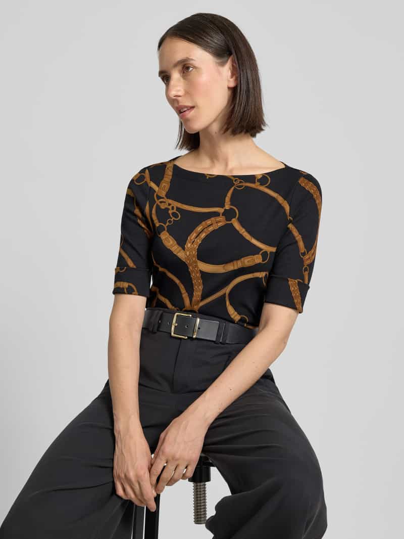 Lauren Ralph Lauren T-shirt met 3 4-mouwen model 'JUDY'