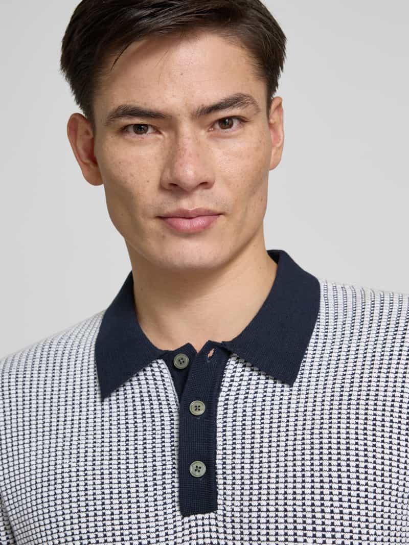Jack & Jones Premium Regular fit poloshirt met labeldetail model 'SANDER'