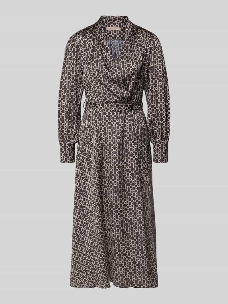 RINASCIMENTO Overhemdjurk in een al-over look met riem