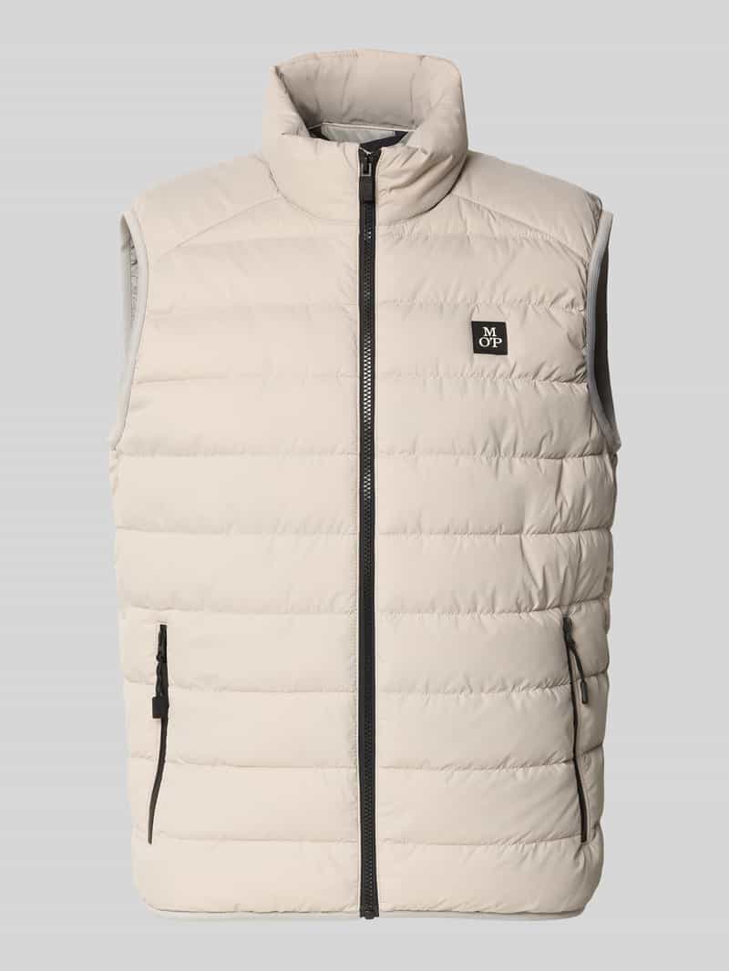 Marc O'Polo Regular fit bodywarmer van waterafstotend materiaal