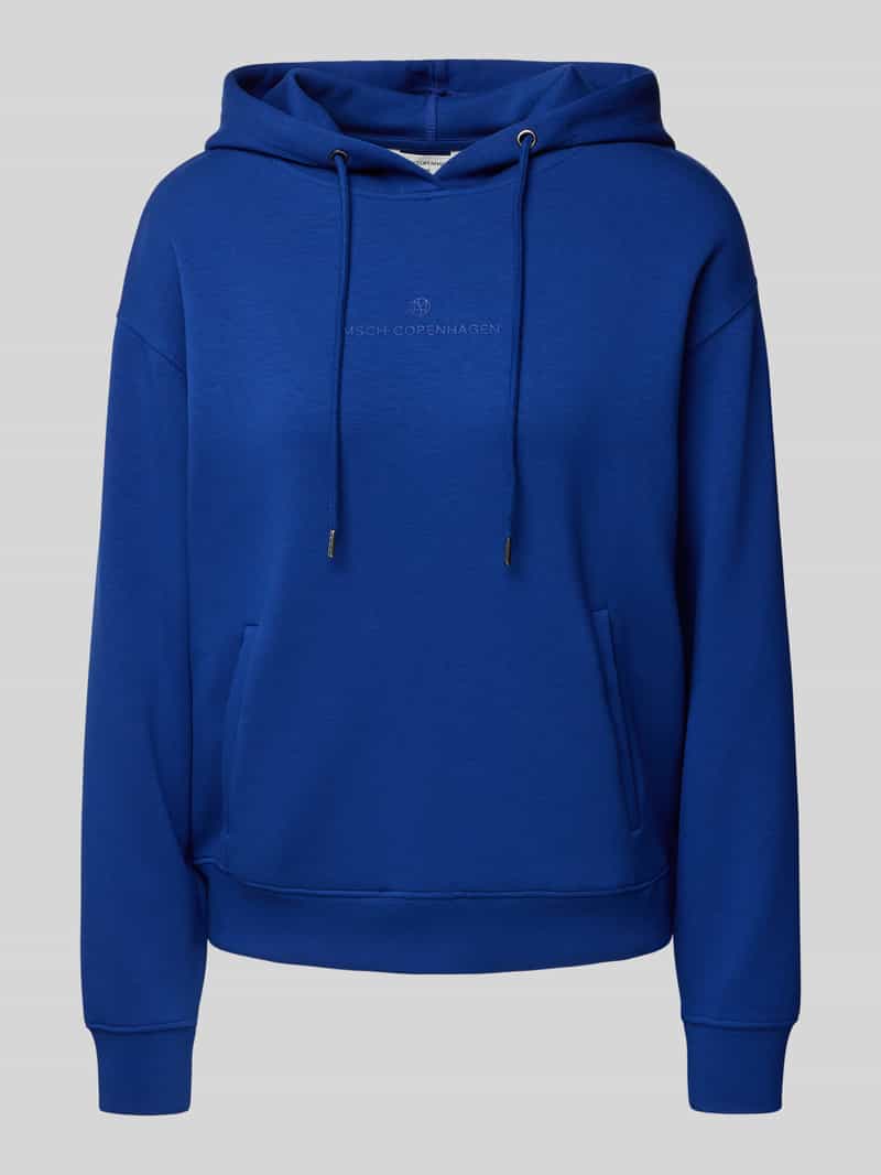 MSCH Copenhagen Hoodie van viscosemix met steekzakken model 'IMA'