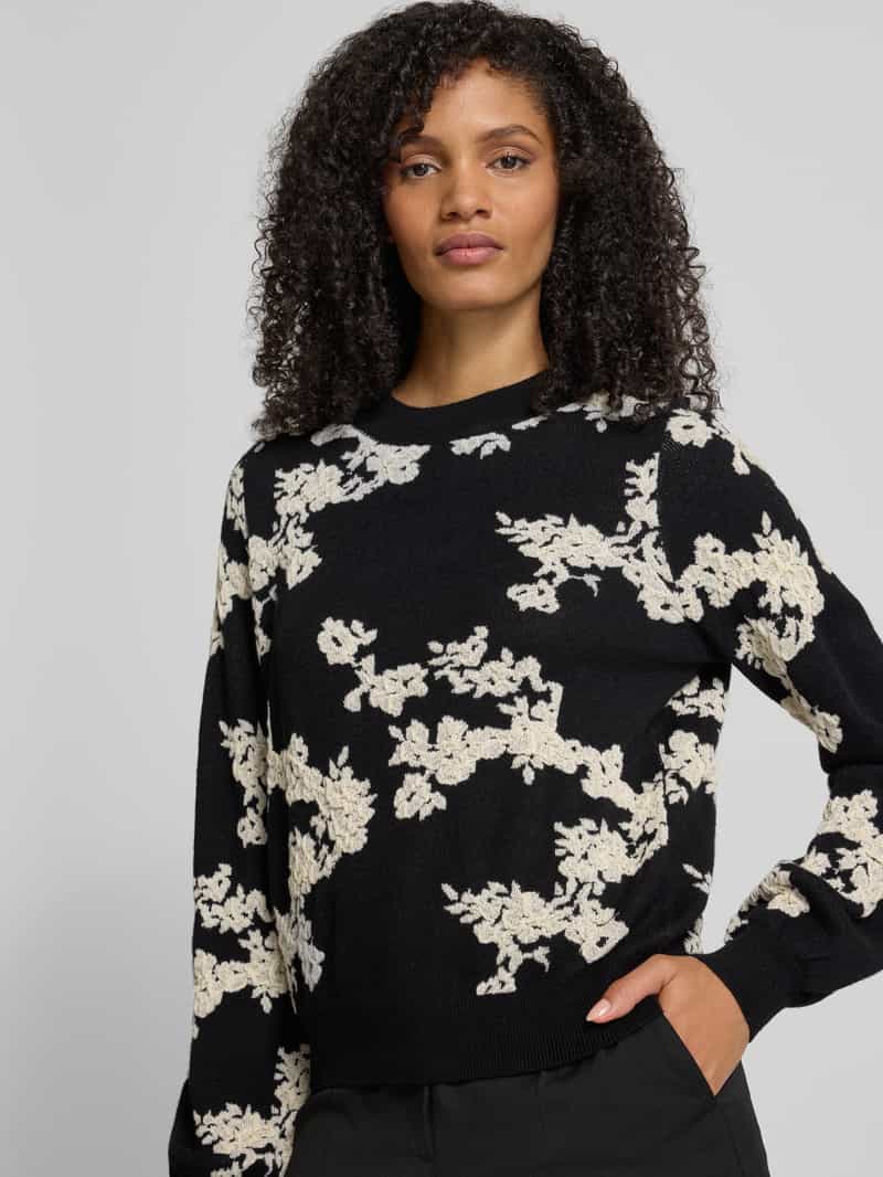 Vero Moda Regular fit gebreide pullover van viscosemix model 'NANCY'