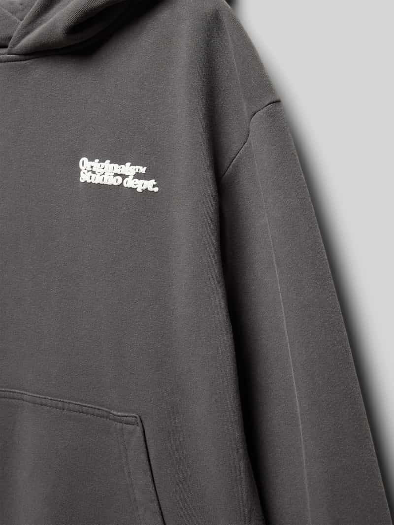 jack & jones Hoodie met labelprint model 'VERMONT'