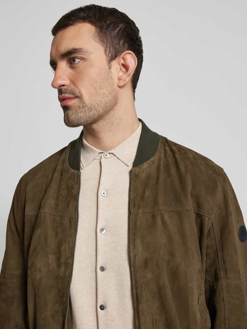 Profuomo Cardigan met polokraag