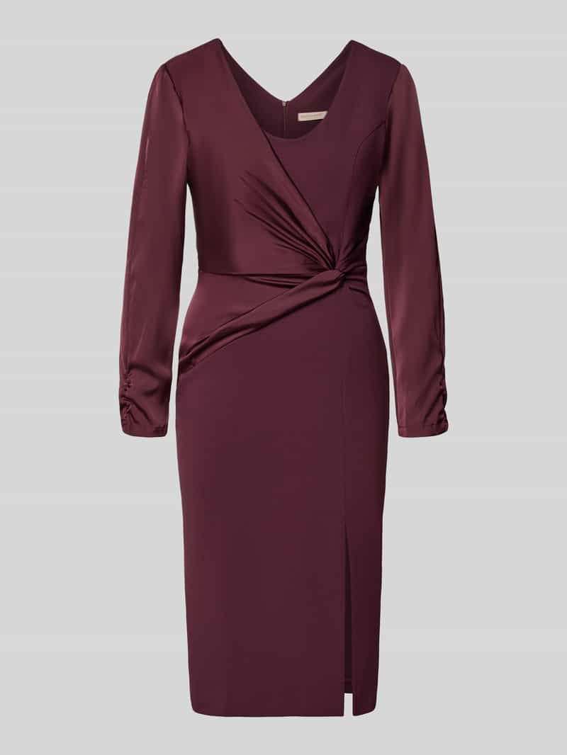 RINASCIMENTO Cocktailjurk met plooien