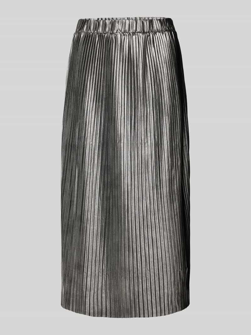 QS Midirok met plissévouwen