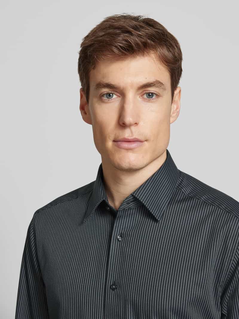 Eterna Modern fit zakelijk overhemd met kentkraag