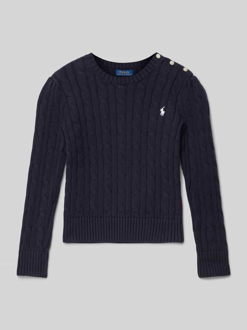 Polo Ralph Lauren Kids Gebreide pullover met logostitching