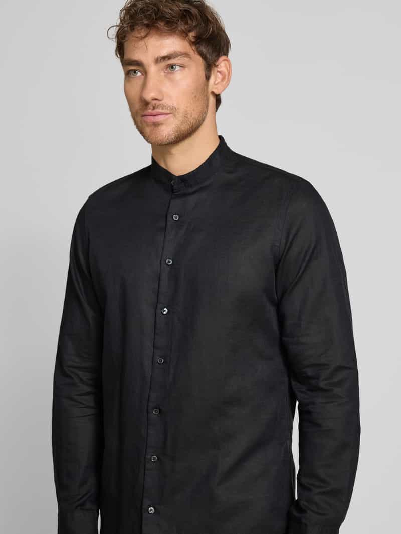 Jake*s Slim fit zakelijk overhemd met knoopsluiting