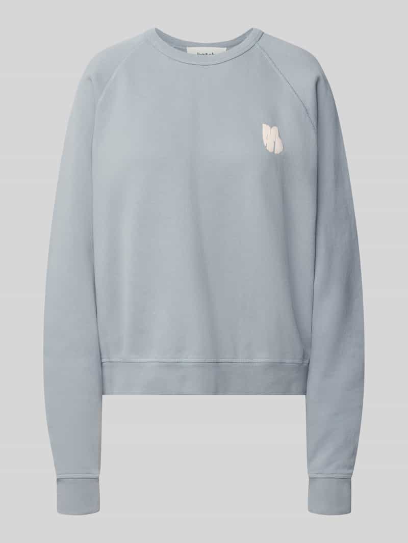 BA&SH relaxed fit sweatshirt van 100% katoen met statementprint
