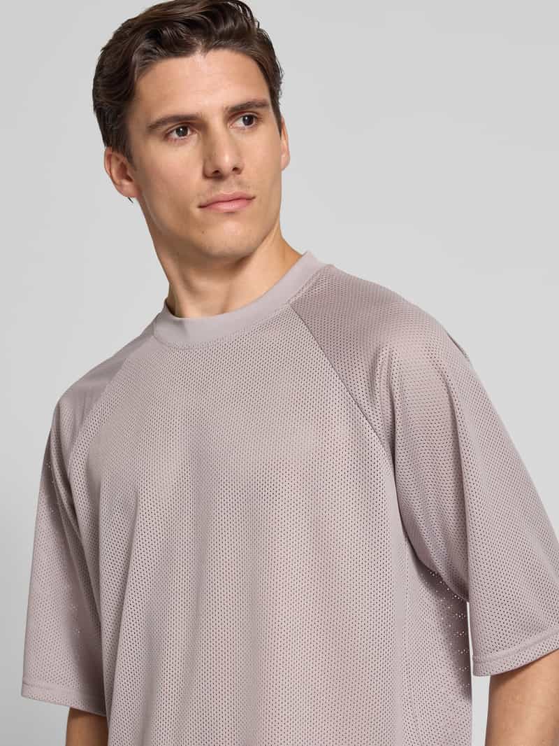 WOODBIRD T-shirt in semi-transparant design model 'Blake'