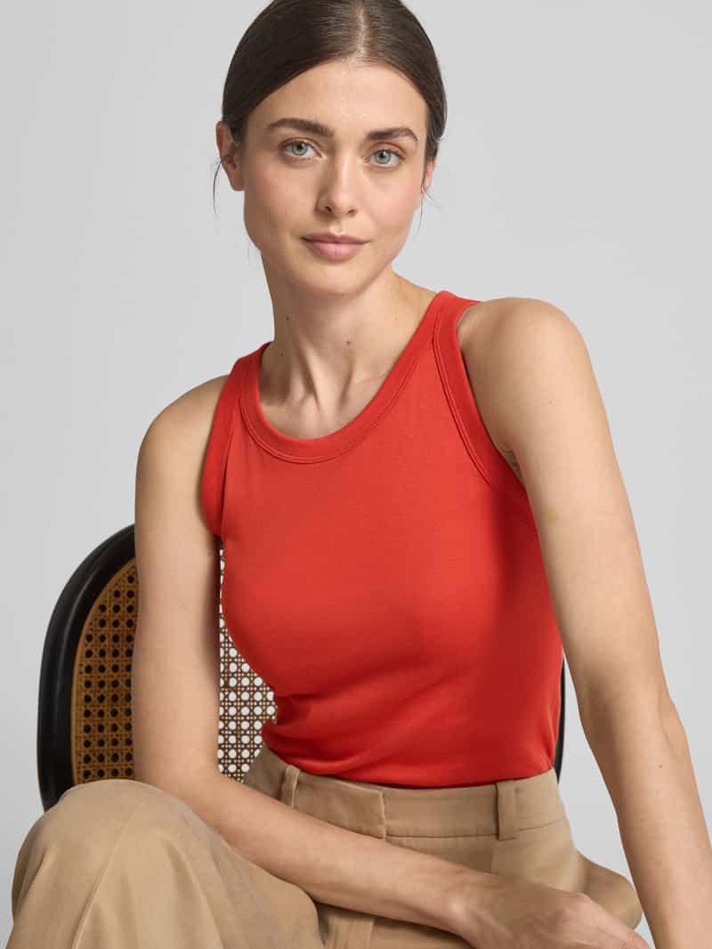 Marc O'Polo Slim fit tanktop van puur katoen