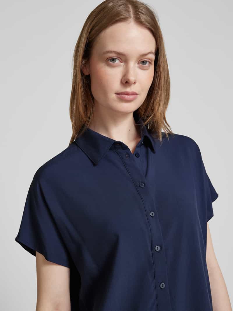 Christian Berg Woman Regular fit overhemdblouse met kapmouwen