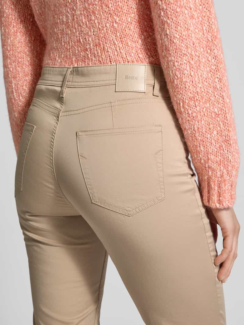 BRAX Stoffen broek met verkorte pasvorm model 'MARY'