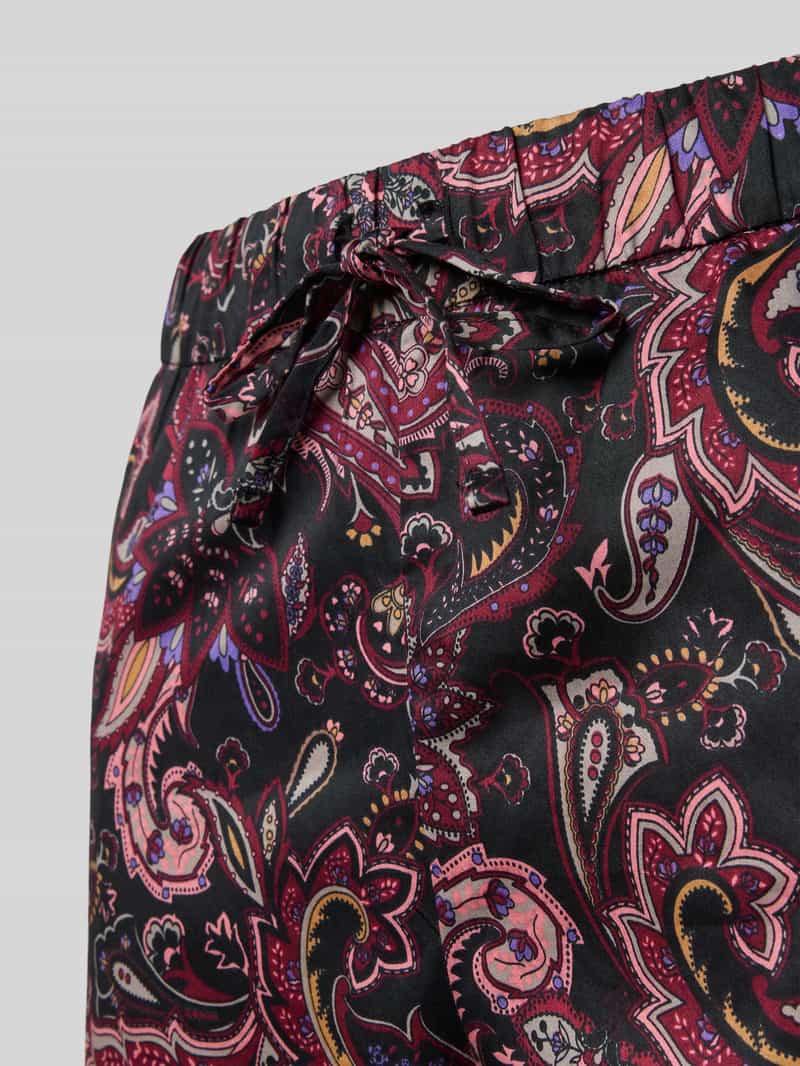 Christian Berg Woman Relaxed fit pyjamabroek met all-over paisleyprint